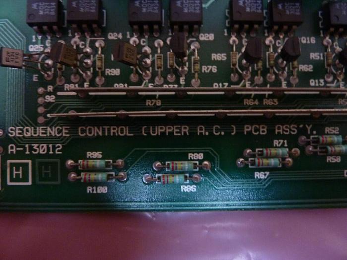 Used BARBER COLMAN Sequence Control Board A-13012 #45751