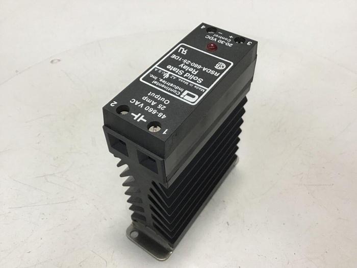 Used CONTINENTAL INDUSTRIES Solid State Relay RSDA-660-25-1DE #134755