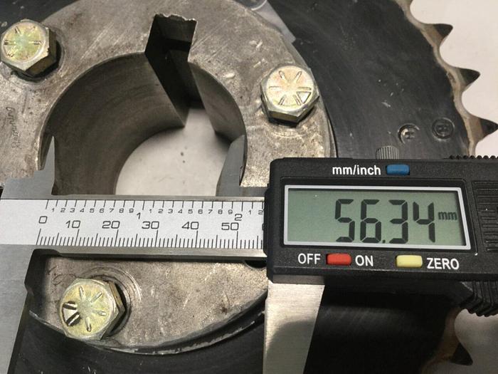 Used BROWNING Double Row Tapered Sprocket D60Q36 #110875