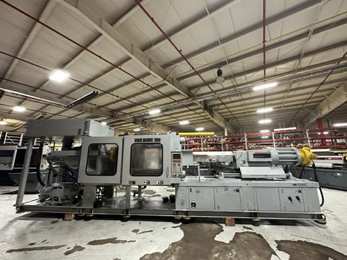 Used 1997 VAN DORN 500HP80 500 Ton Injection Mold Machine USED