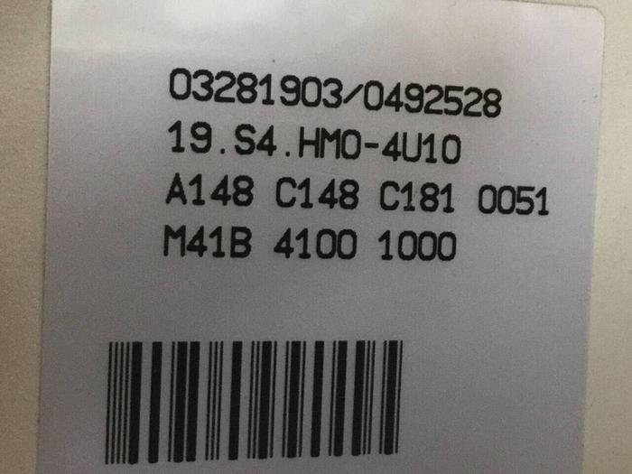 Used DEMAG Control Module 19.S4.HM0-4U10 Used