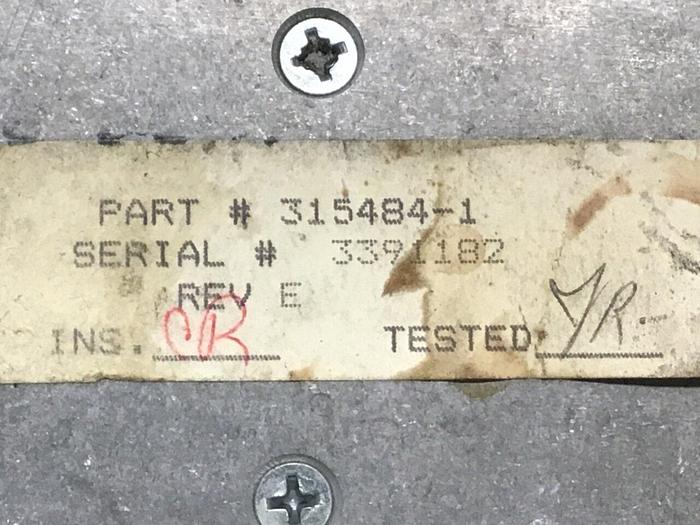 Used VAN DORN OP398 Electrical Harness 315484-1 #125521