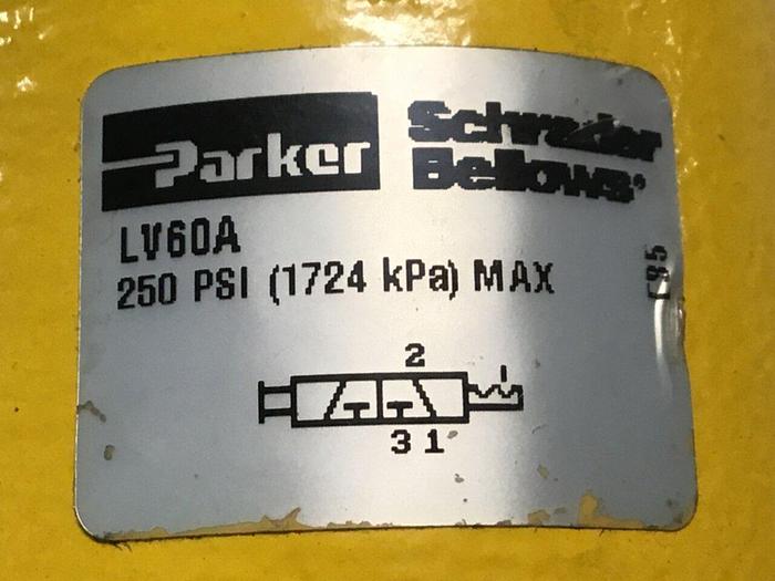Used PARKER Lockout Valve LV60A #117191
