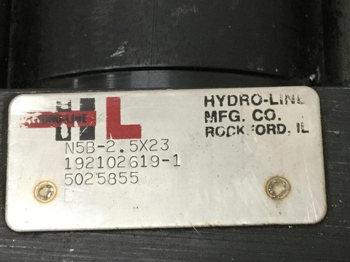 Used HYDRO LINE Injection Sled Cylinder N5B-2.5X23 #113375