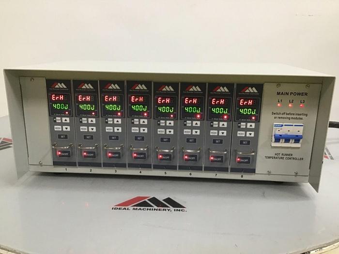 Used METAL FABRICATOR 8 Zone Hot Runner HRTC-08S/L-A1 USED