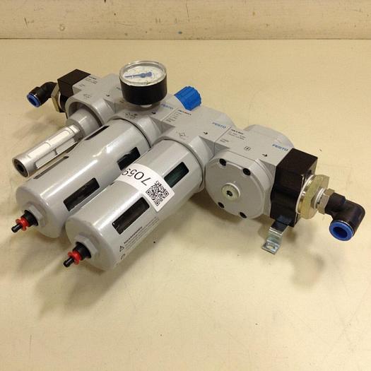Used FESTO Regulator HE-D-MAXI REGULATOR #70598