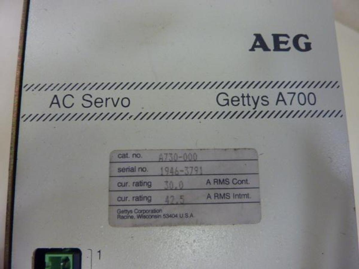 Used GETTYS Digital Servo Amplifier A730-000 Used