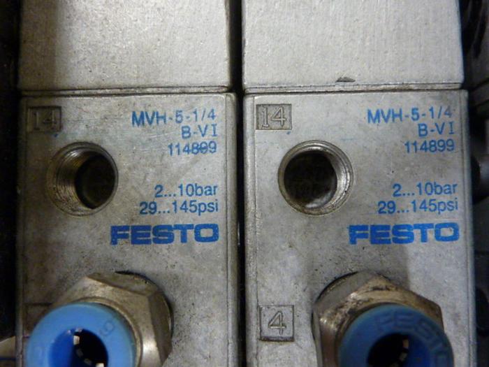 Used FESTO Control Block / Valve Terminal IFB8-02 #52821