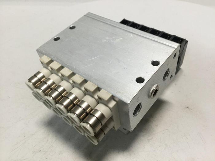 Used KOGANEI Manifold w/ Valves F10M6AJ #104805