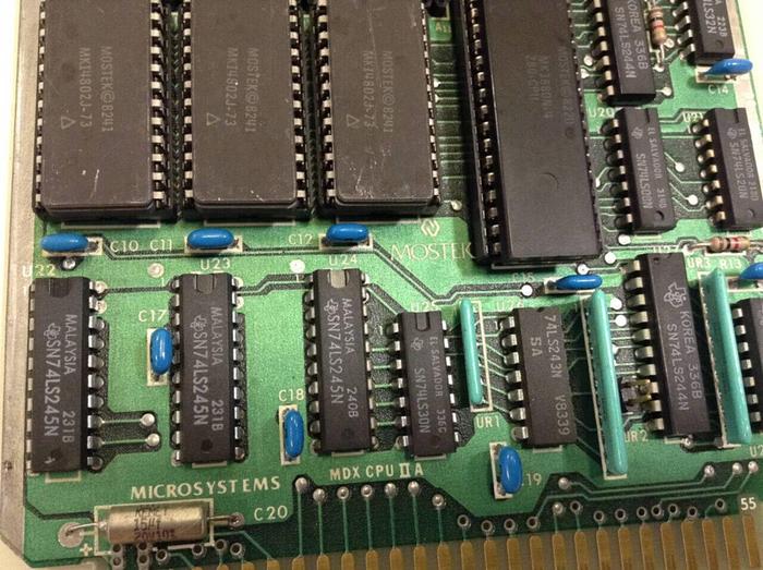 Used MOSTEK MDX CPU II Control Board 450-00861-00 #87199