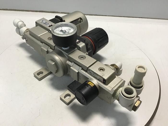 Used SMC Micro Mist Separator AFD40-04 (SET) Used #121086