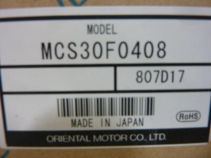 Used ORIENTAL MOTOR Coupling MCS30F0408 #52247