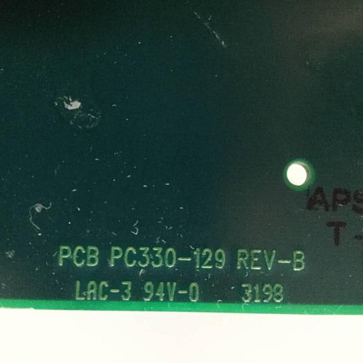 Used VAN DORN Operator Interface Board 330129 PC330-129 330-129 Used