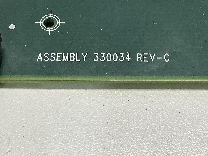 Used VAN DORN ASSEMBLY 330034 REV-C