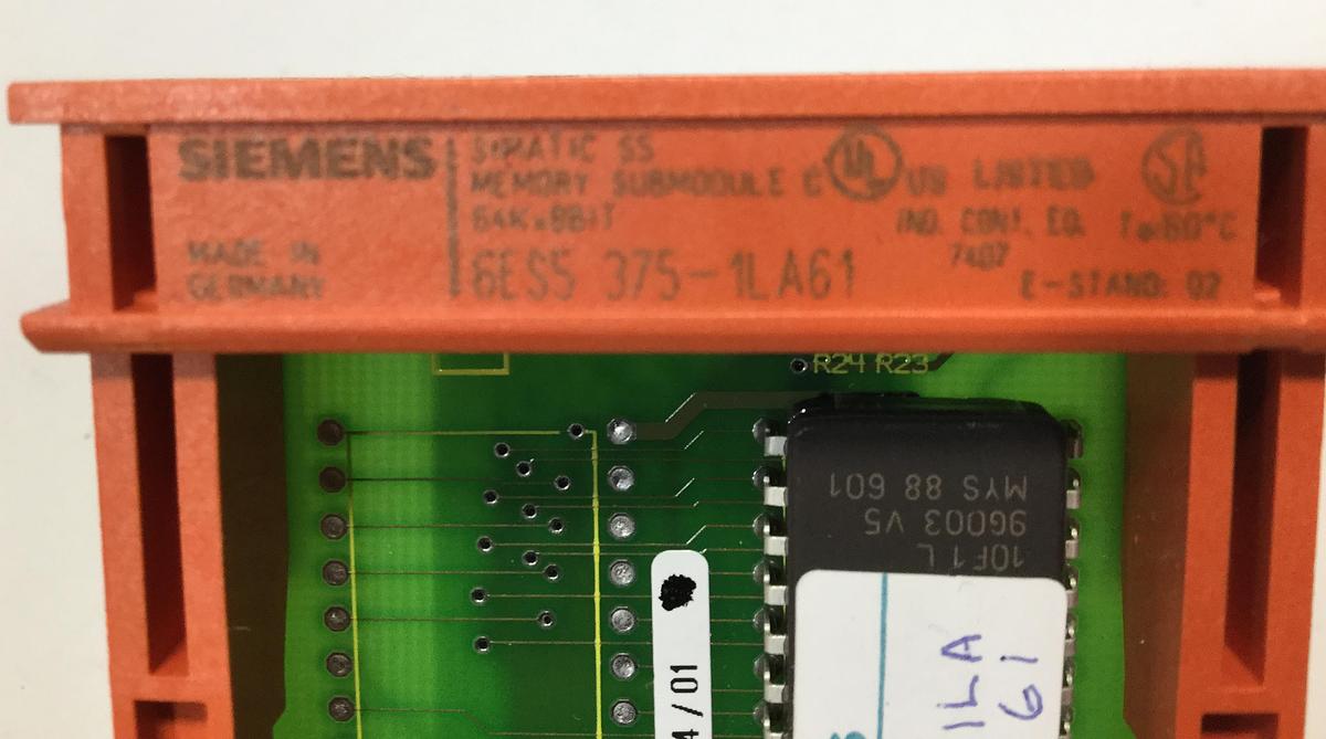 Used SIEMENS SIMATIC S5 Memory Submodule 6ES5 375-1LA61 USED