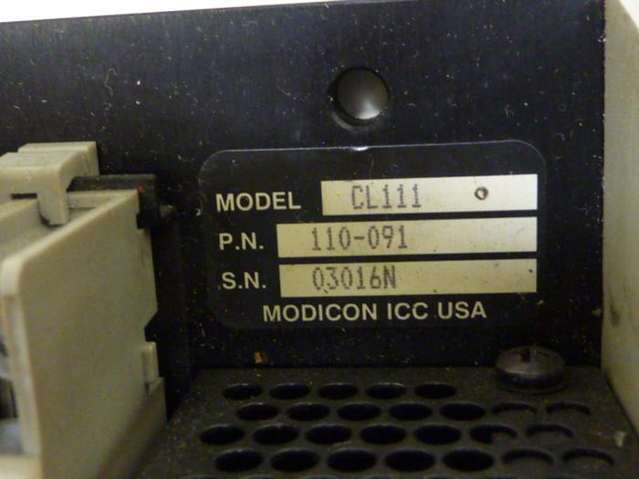 Used MODICON Servo Drive Controller CL111 #55748