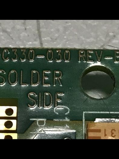Used VAN DORN Analog Circuit Board 330025 PC330-025 Used
