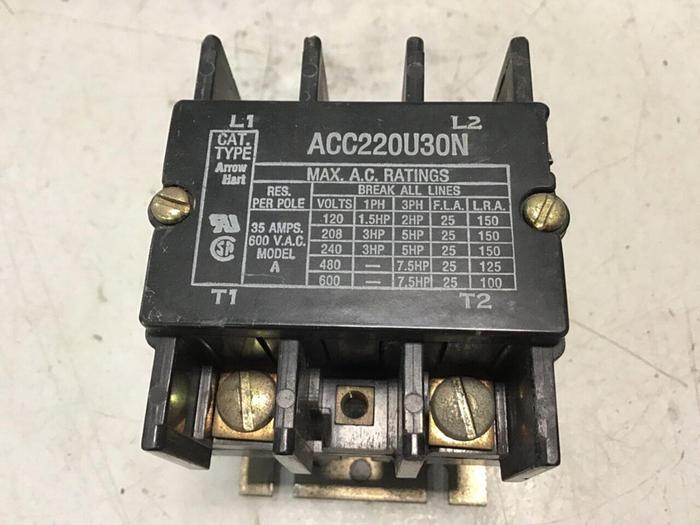 Used ARROW HART Contactor ACC220U30N #140079