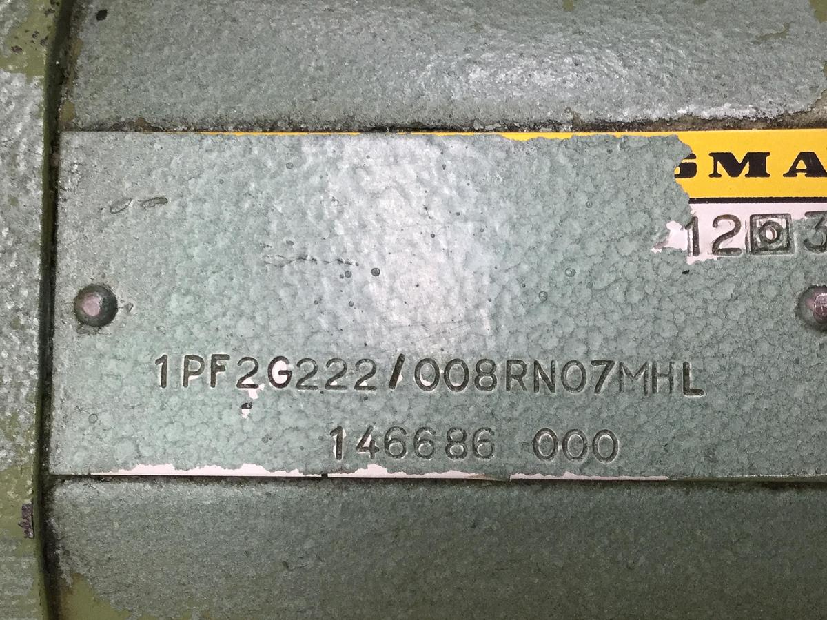 Used REXROTH 1PF2G322020LN07MHN