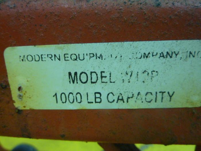 Used MECO Barrel Cart W12P #48173