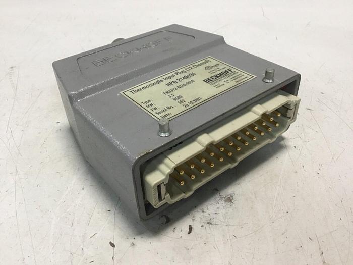 Used ELEKTRA ELEKTRONIK Thermocouple Input Plug FM3312-B310-0010 Used