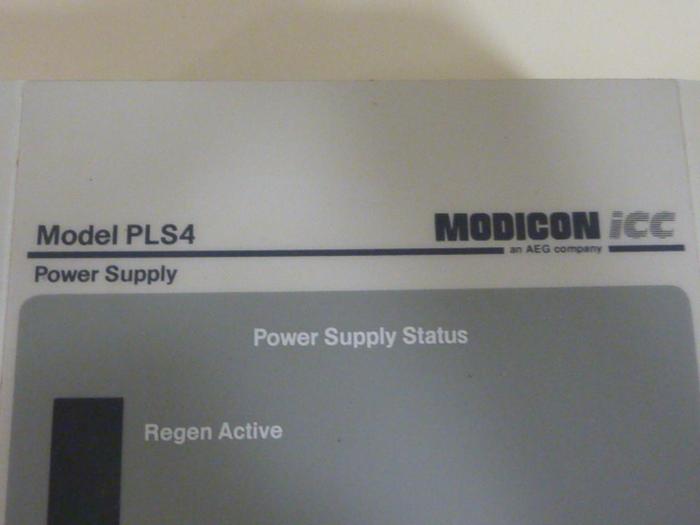 Used MODICON Brushless Servo Power Supply PLS4 #55758
