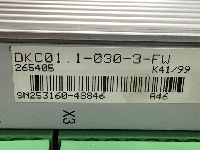 Used INDRAMAT Servo EcoDrive Controller DKC01-1-030-3-FW Used