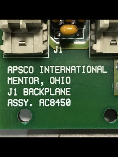 Used APSCO Van Dorn Rack Circuit Board AC8450 USED