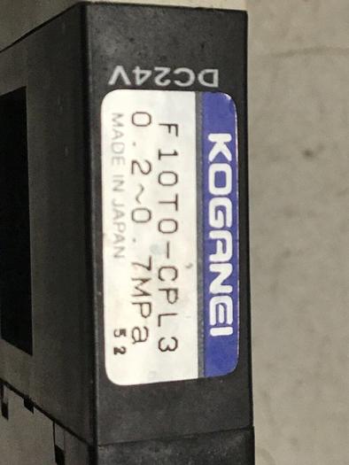 Used KOGANEI Valve & Manifold F10T0-PL3 #120888