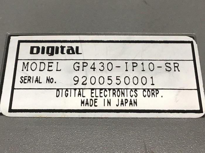 Used DIGITAL ELECTRONICS Cable GP430-IP10-SR #128543