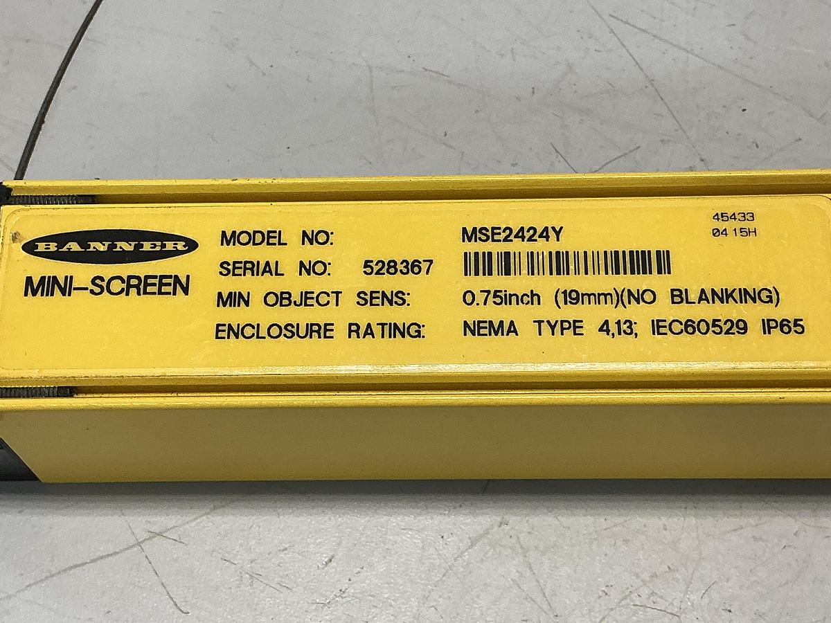 Used BANNER MSE2424Y