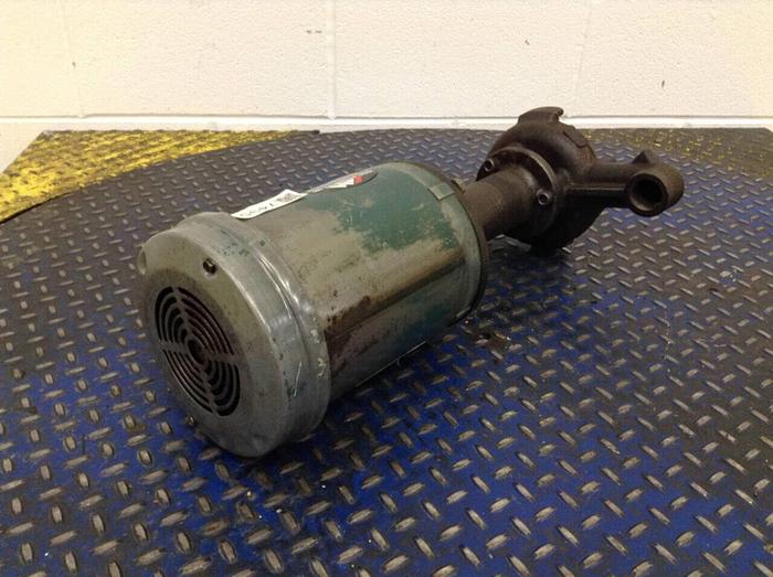 Used RELIANCE ELECTRIC 1.5 HP Motor W[/] Coolant Pump P56H1340S-ZW #74957