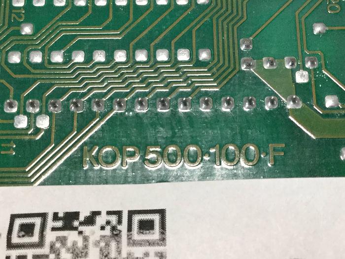 Used BACHMANN ELECTRONIC Circuit Board KOP500-100-F Used