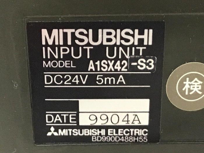 Used MITSUBISHI Input Module A1SX42-S3 #132760