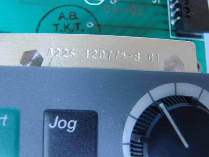 Used ALLEN BRADLEY Button Control 120774-RV05 USED