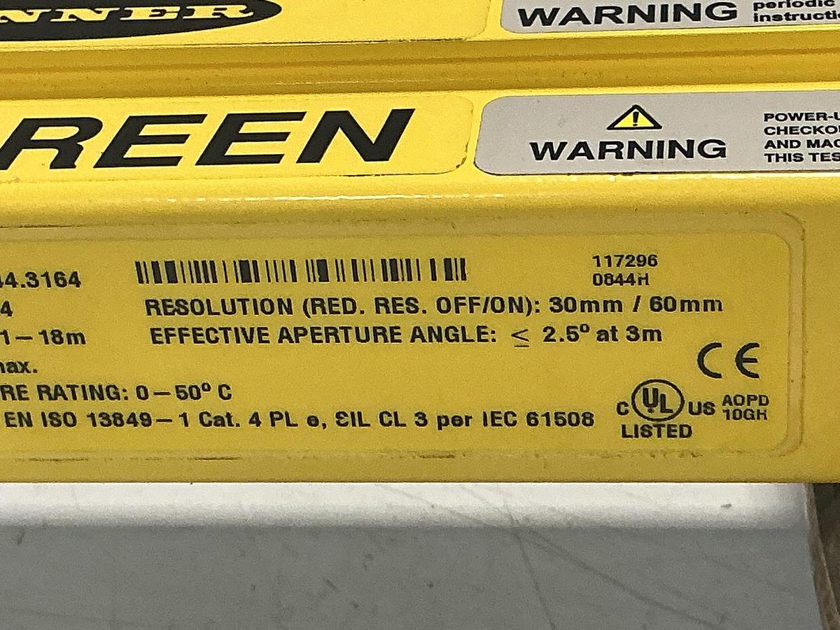 Used BANNER SLSE30-600Q8