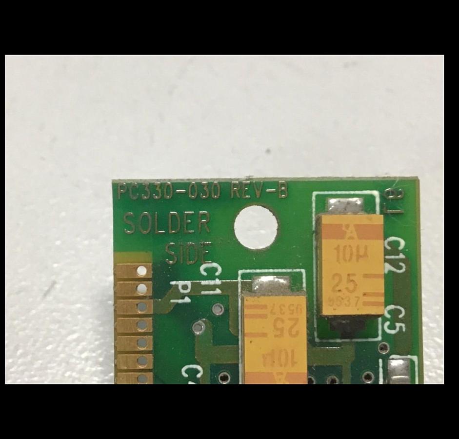 Used VAN DORN Temperature Circuit Board PC330-021 330-021 Used