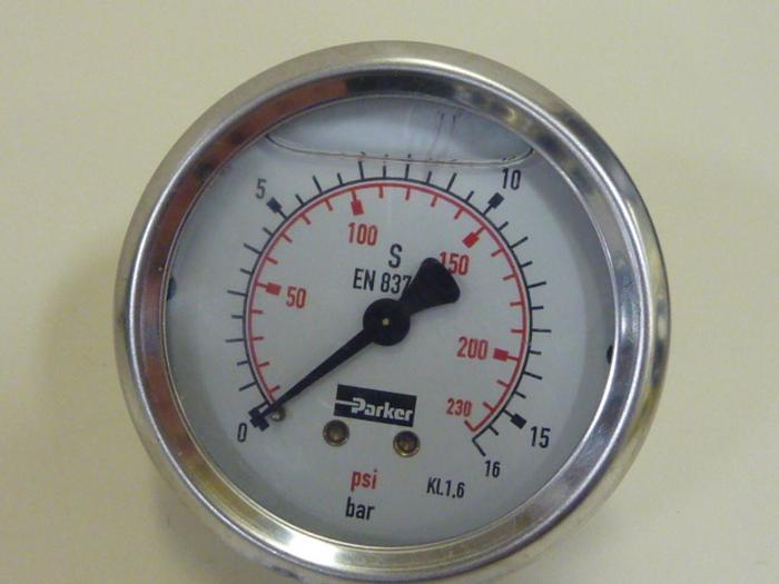 Used SWAGELOK Pressure Gauge EN837-1 #61913