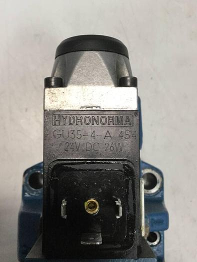 Used REXROTH Valve 4WE6J53/AG24NZ4 MANIFOLD #97239