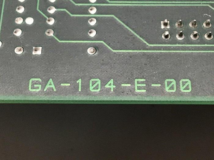 Used GAMMAFLUX Circuit Board GA-104-E-00 Used