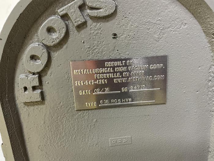 Used ROOTS 615 RGSHVB