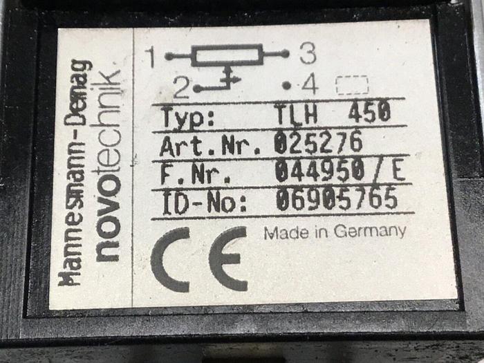 Used NOVOTECHNIK Linear Transducer TLH450 Used