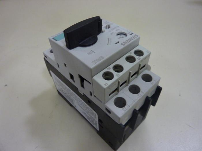 Used SIEMENS 0.4 Amp Circuit Breaker 3RV1021-0EA15 #50122