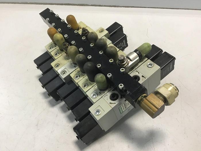 Used NUMATICS Solenoid Block L22BB752B000061 #124756
