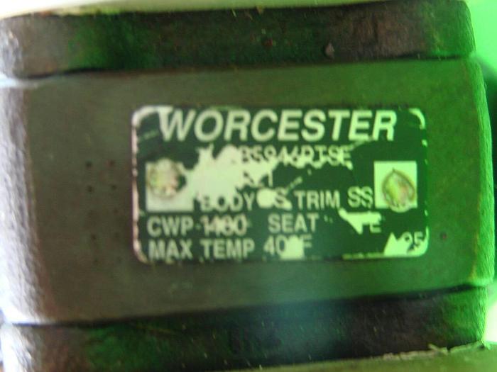 Used WORCESTER CONTROLS Actuator 10 #8752