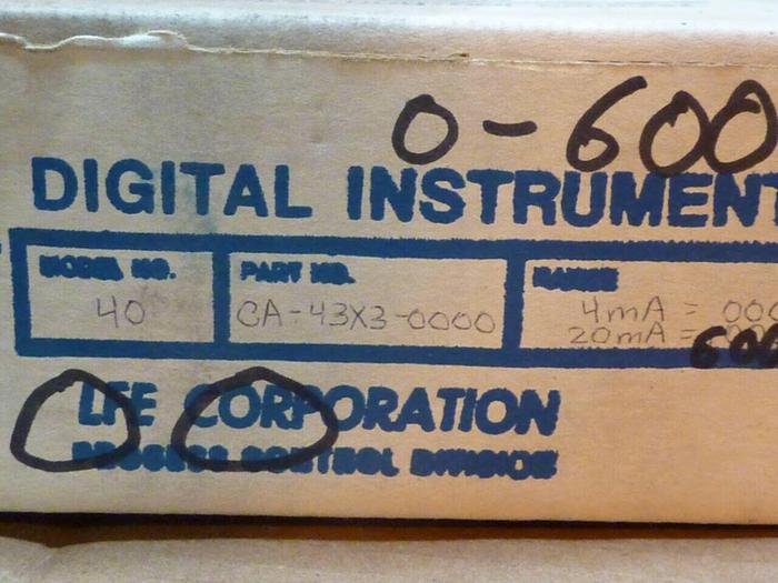Used LFE Digital Ammeter Meter 40CA-4303-0000 #23175