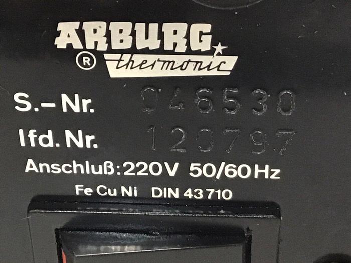Used ARBURG Temperature Control FF10G250/500 USED #119504