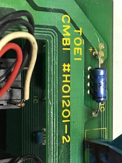 Used TOSHIBA Control Panel H01201-2 #135102