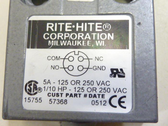 Used RITE HITE Limit Switch 57368 #64691