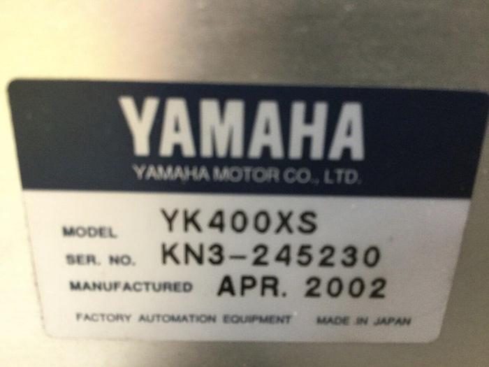 Used YAMAHA High Speed Scara Robot YK400XS Used